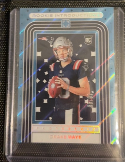 2024 Panini Photogenic #4 Drake Maye Rookie Introductions — front