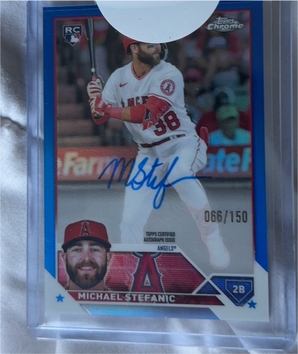 2023 Topps Chrome #RA-MST Michael Stefanic — front