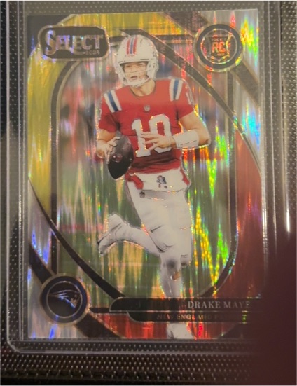 2024 Panini Select #218 Drake Maye — front