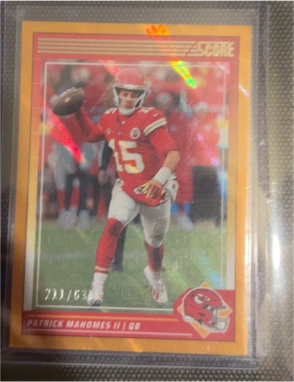 2024 Panini Score #137 Patrick Mahomes II — front