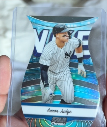 2024 Topps Stadium Club Triumvirates #TRI-8 Aaron Judge — front