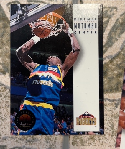 1993-94 SkyBox Premium #63 Dikembe Mutombo — front