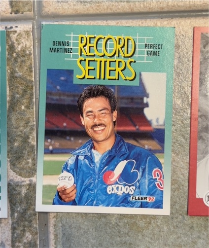 1992 Fleer #683 Dennis Martinez — front