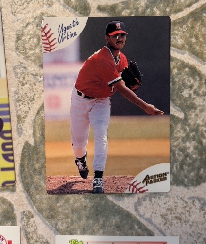 1994 Action Packed Minors #26 Ugueth Urbina - Harrisburg Senators — front