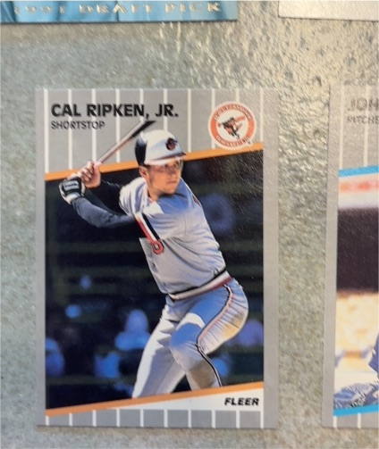 1989 Fleer #617 Cal Ripken Jr. — front