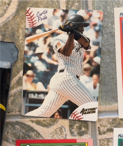 1994 Action Packed #33 Curtis Pride — front