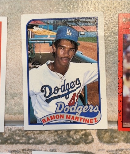 1989 Topps #225 Ramon Martinez — front