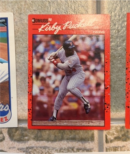 1990 Donruss #269 Kirby Puckett — front