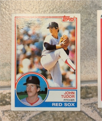 1983 Topps #440 John Tudor — front