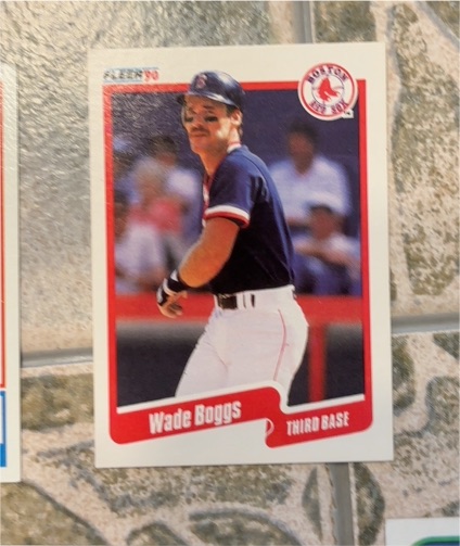 1990 Fleer #268 Wade Boggs — front