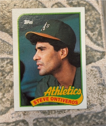 1989 Topps #692 Steve Ontiveros — front