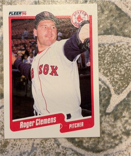 1990 Fleer #271 Roger Clemens — front