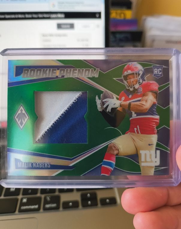 2024 Panini Phoenix Rookie Phenom Malik Nabers — front