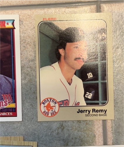 1983 Fleer #193 Jerry Remy — front