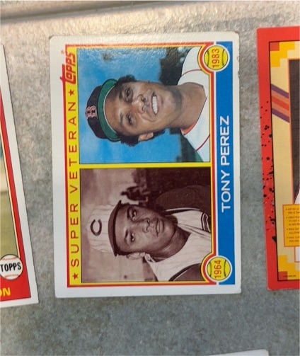 1983 Topps #716 Tony Perez — front