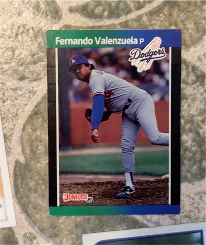 1989 Donruss #250 Fernando Valenzuela — front