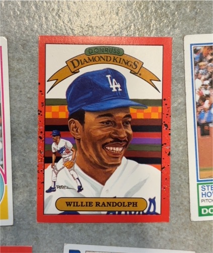 1990 Donruss Diamond Kings #19 Willie Randolph — front