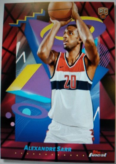2023-24 Topps Finest #68 Alexandre Sarr — front