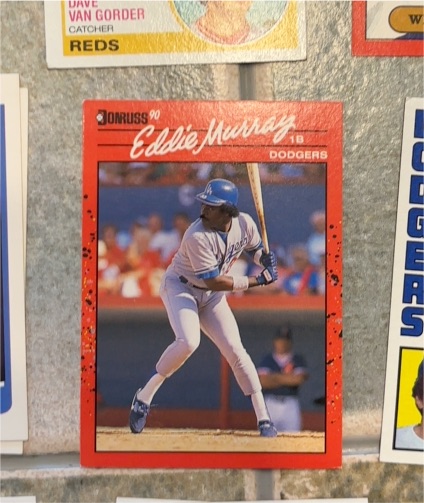 1990 Donruss #77 Eddie Murray — front