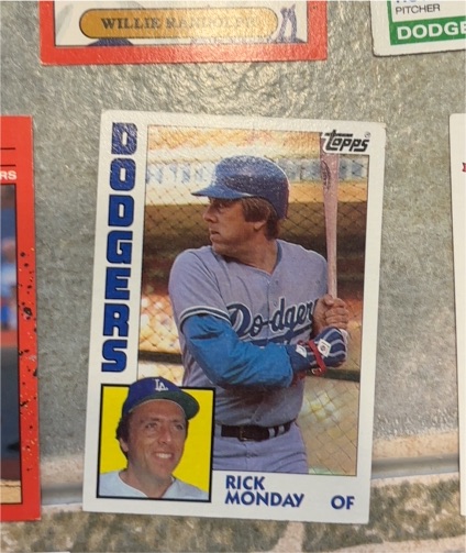 1984 Topps #274 Rick Monday — front