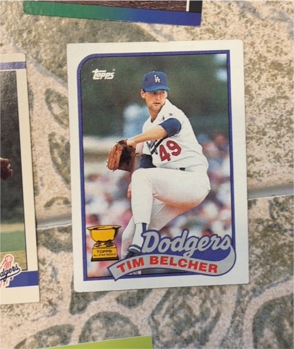 1989 Topps #456 Tim Belcher — front