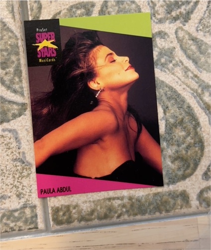 1991 Pro Set Super Stars MusiCards #26 Paula Abdul — front