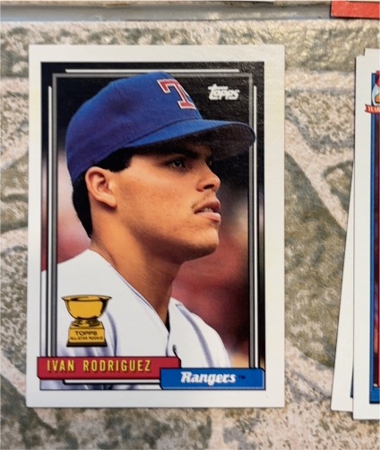 1992 Topps #78 Ivan Rodriguez — front