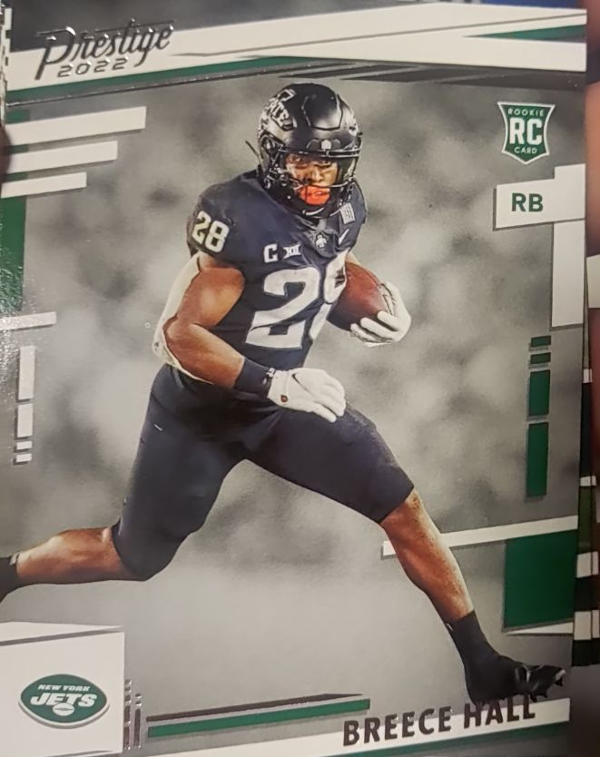 2022 Panini Prestige #313 Breece Hall — front