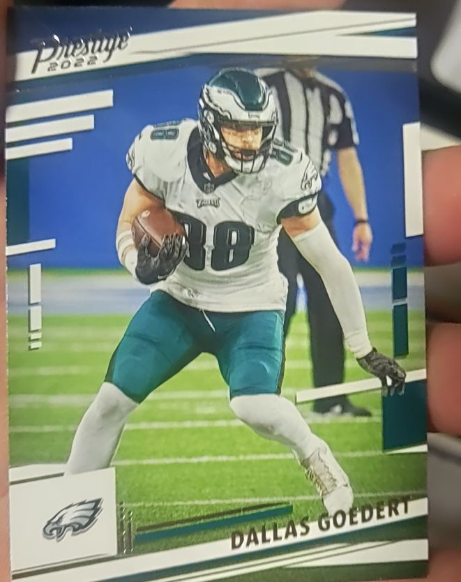 2022 Panini Prestige #238 Dallas Goedert Philadelphia Eagles — front