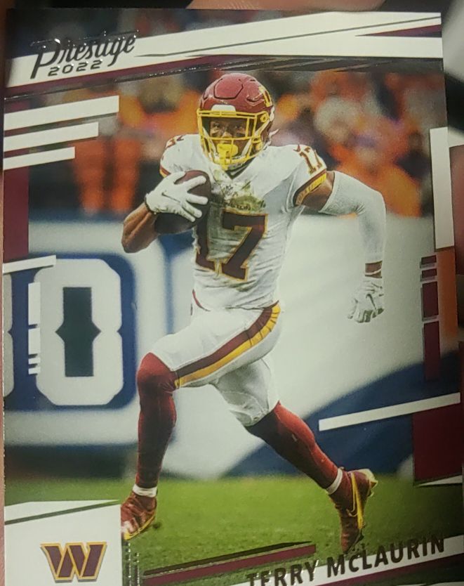 2022 Panini Prestige #295 Terry McLaurin Washington Commanders — front
