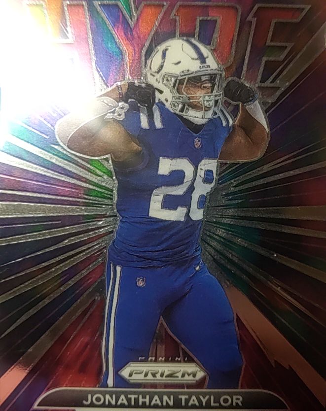 2021 Panini Prizm Hype #H-12 Jonathan Taylor — front