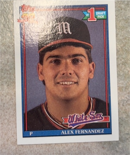 1991 Topps #278 Alex Fernandez — front