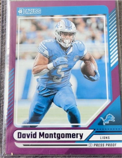 2024 Donruss #101 David Montgomery — front