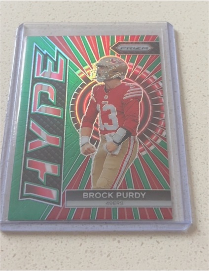 2023 Panini Prizm #H-2 Brock Purdy — front