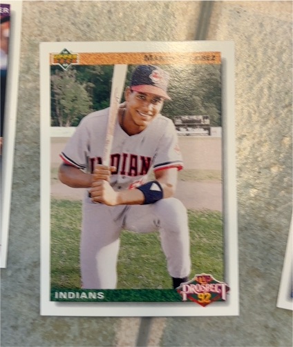 1992 Upper Deck Top Prospect #63 Manny Ramirez — front
