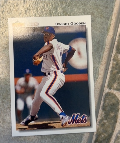 1992 Upper Deck #135 Dwight Gooden — front