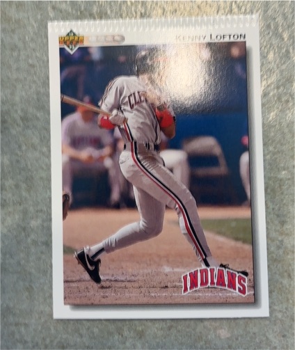1992 Upper Deck #766 Kenny Lofton — front