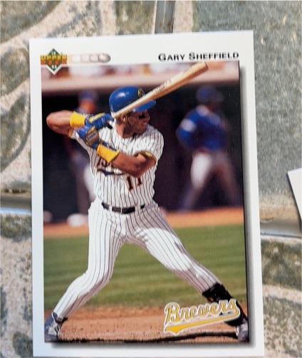1992 Upper Deck #234 Gary Sheffield — front
