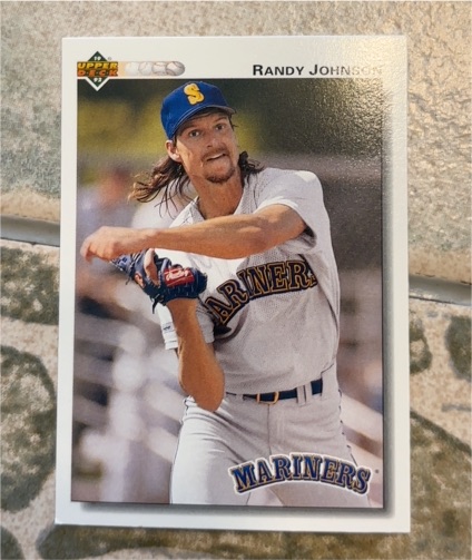 1992 Upper Deck #164 Randy Johnson — front