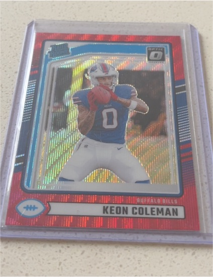 2024 Panini Donruss Optic #358 Keon Coleman — front