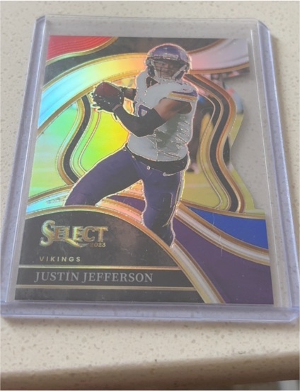 2023 Panini Select #247 Justin Jefferson — front