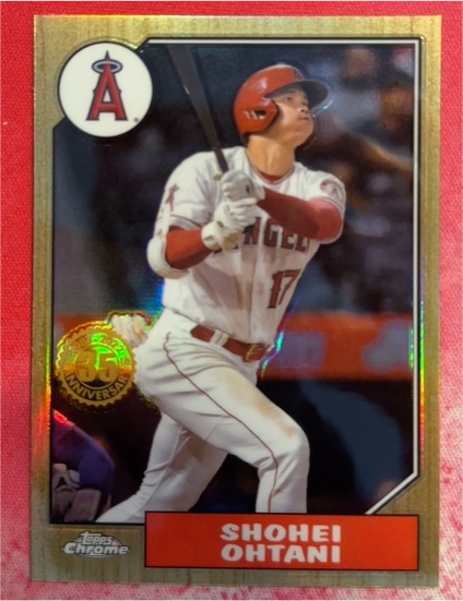 2022 Topps Chrome 1987 Topps #87BC-2 Shohei Ohtani — front