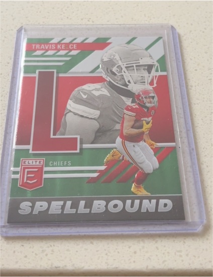 2023 Donruss Elite Spellbound #SB-TK3 Travis Kelce — front