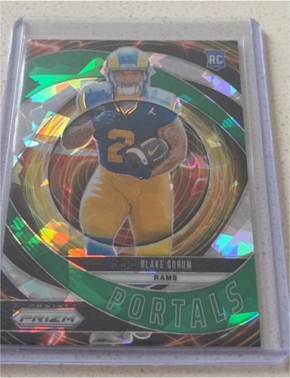 2024 Panini Prizm #8 Blake Corum Portals — front