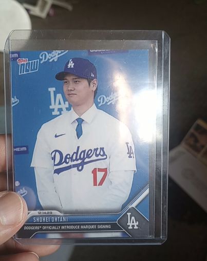 2023 Topps Now #OS-23 Shohei Ohtani — front