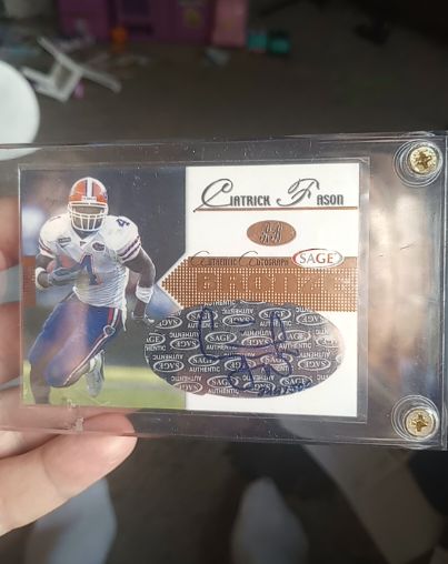 2005 SAGE Autographs Bronze #A14 Ciatrick Fason — front