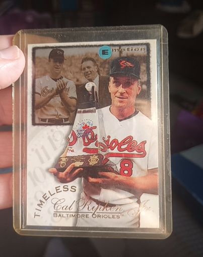 1995 Skybox Emotion Timeless #6 Cal Ripken Jr. — front