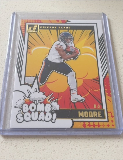 2024 Panini Donruss #23 D.J. Moore Bomb Squad — front