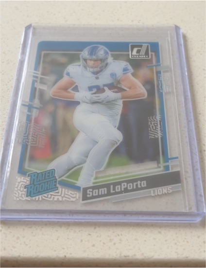2023 Panini Clearly Donruss #81 Sam LaPorta — front