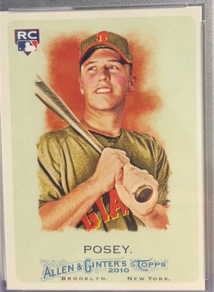 2010 Topps Allen & Ginter #294 Buster Posey — front